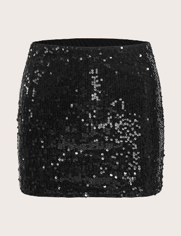 Fusta SHEIN, negru
