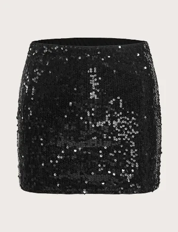 Fusta SHEIN, negru