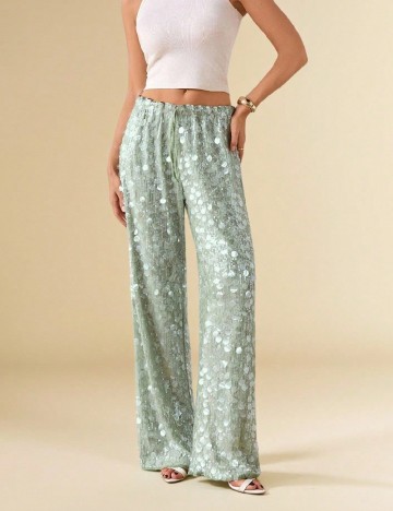 Pantaloni SHEIN, verde