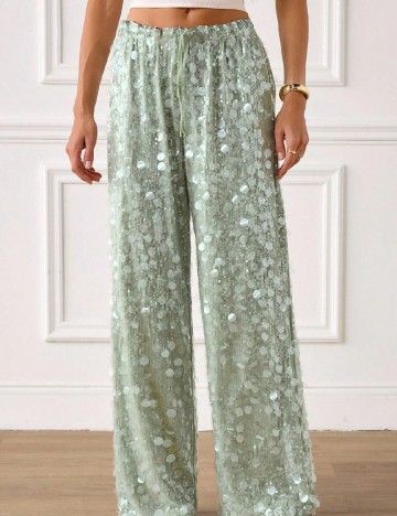 Pantaloni SHEIN, verde