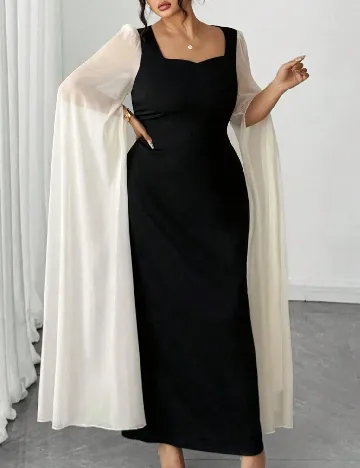 Rochie lunga SHEIN CURVE, negru