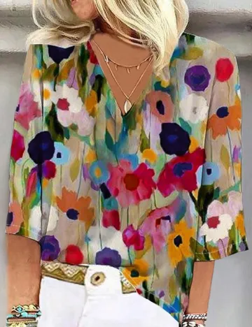 Bluza SHEIN, floral print