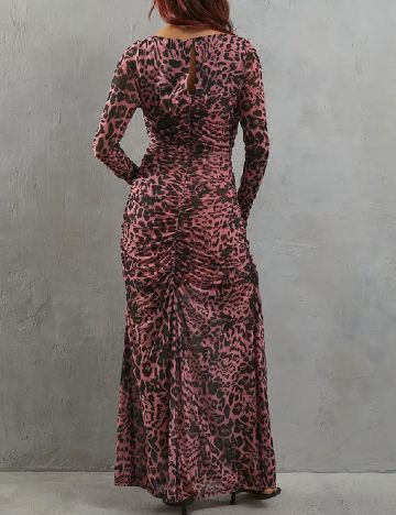 Rochie lunga WAREHOUSE, animal print