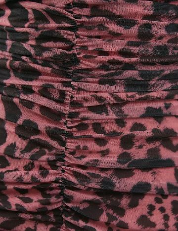 Rochie lunga WAREHOUSE, animal print