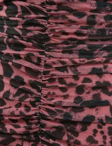 Rochie lunga WAREHOUSE, animal print