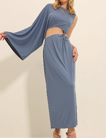Rochie lunga Zara, albastru