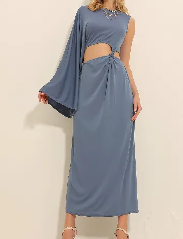 Rochie lunga Zara, albastru