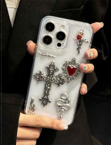 Husa iPhone 12 SHEIN, transparent