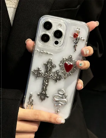 Husa iPhone 12 SHEIN, transparent