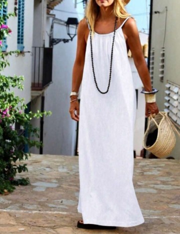 Rochie lunga SHEIN, alb