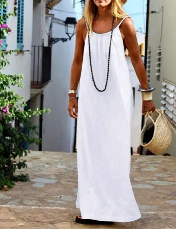 Rochie lunga SHEIN, alb