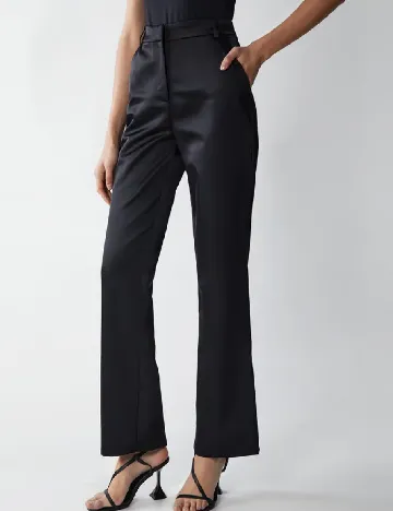 Pantaloni WAREHOUSE, negru