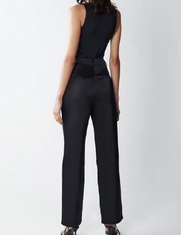 Pantaloni WAREHOUSE, negru