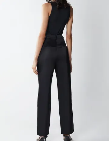 Pantaloni WAREHOUSE, negru