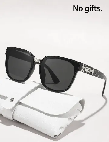 Ochelari de soare SHEIN, negru