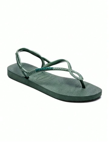 Slapi havaianas, verde