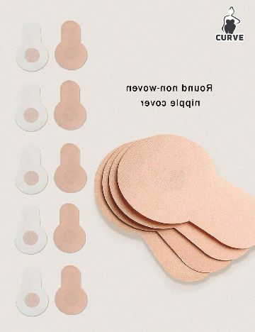 Patch-uri pentru sani 10 bucati SHEIN, nude