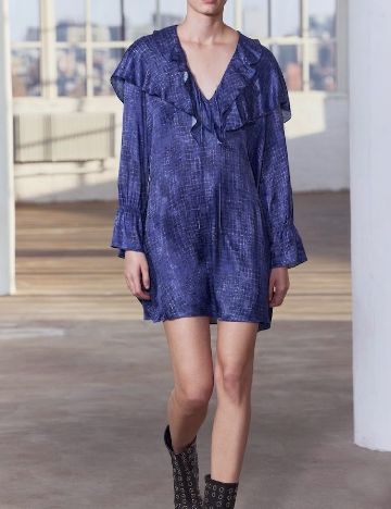 Rochie scurta Zara, albastru