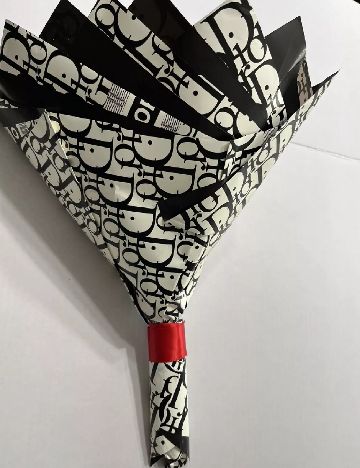 Folie de impachetat flori, 20 bucati SHEIN, negru