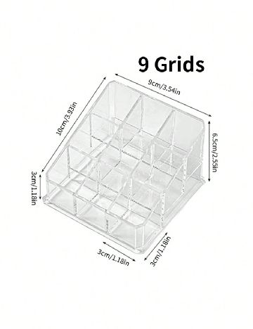 Organizator makeup SHEIN, transparent