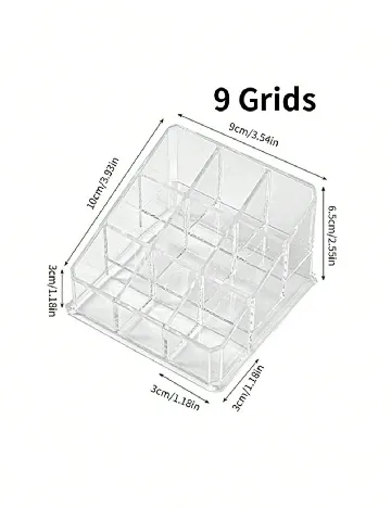Organizator makeup SHEIN, transparent