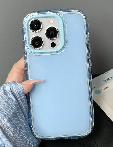 Husa iPhone 14 Pro SHEIN, albastru