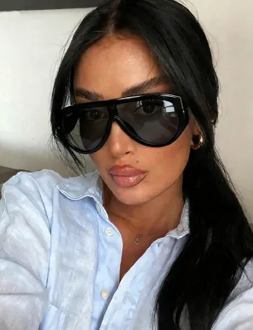 Ochelari de soare SHEIN, negru