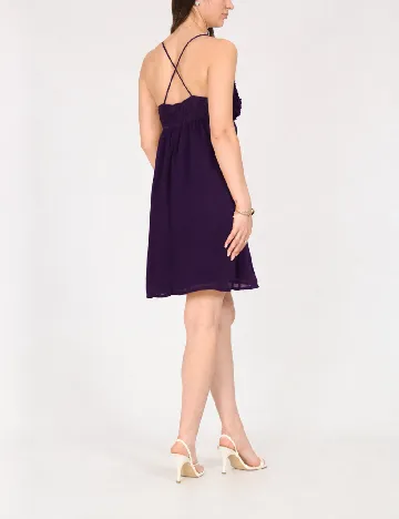 Rochie scurta Bershka, mov