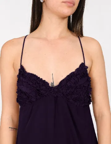 Rochie scurta Bershka, mov