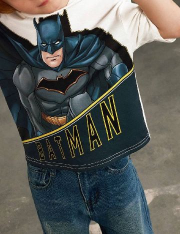 Tricou Shein Kids, alb
