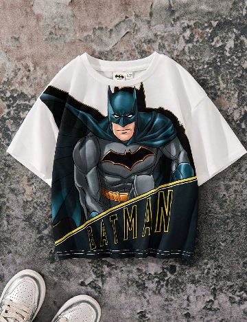 Tricou Shein Kids, alb