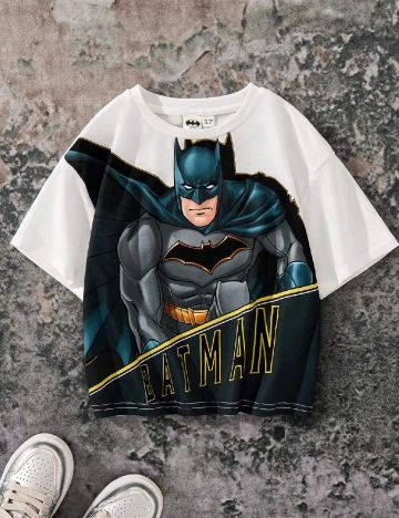 Tricou Shein Kids, alb