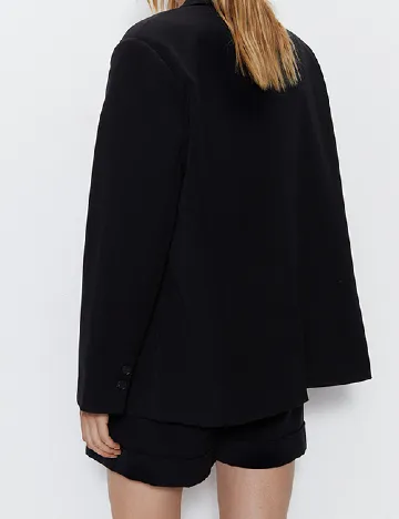 Pantaloni scurti WAREHOUSE, negru