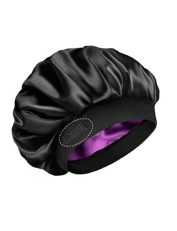 Boneta SHEIN, negru/mov