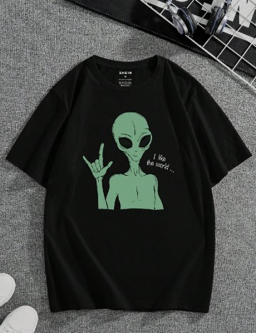 Tricou SHEIN, negru
