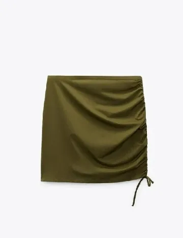 Fusta Zara, verde