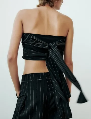 Top Zara, negru