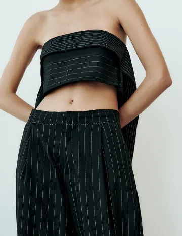 Top Zara, negru