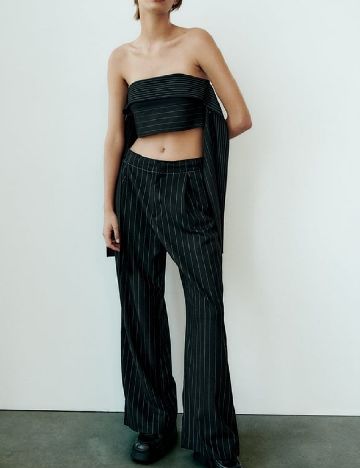Top Zara, negru