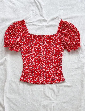 Top SHEIN, rosu
