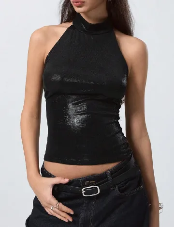 Top SHEIN, negru