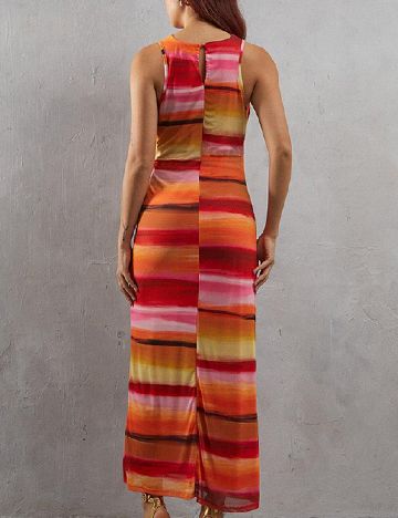 Rochie lunga WAREHOUSE, mix culori