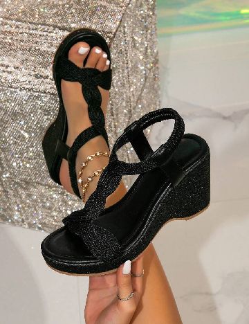 Sandale SHEIN, negru