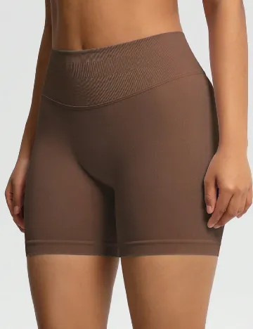 Pantaloni scurti SHEIN, maro