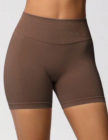 Pantaloni scurti SHEIN, maro