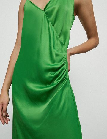 Rochie lunga WAREHOUSE, verde