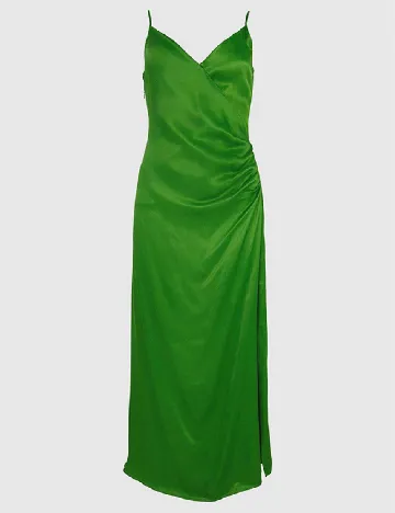Rochie lunga WAREHOUSE, verde