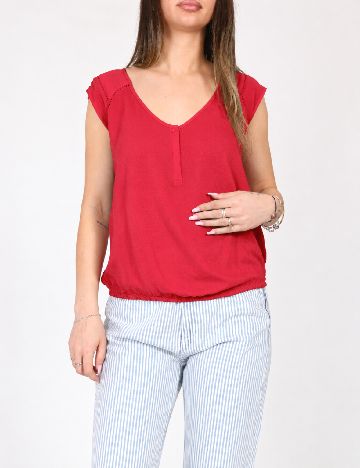 Bluza Bershka, rosu