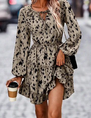 Rochie scurta SHEIN, bej