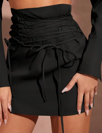 Fusta SHEIN, negru
